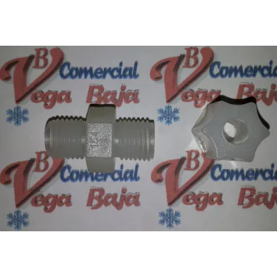 CONECTOR LINEAL ROSCA 1/4T-1/4T