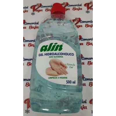 GEL HIDROALCOLICO CON GLICERINA 500ML