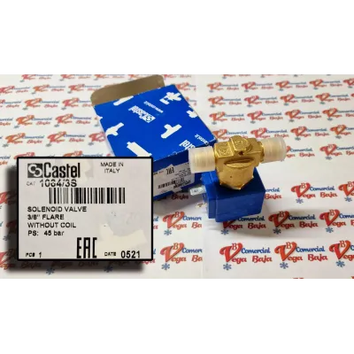 SOLENOID VALVE CASTEL 1064/3 3/8 THREAD SOLENOID VALVE CASTEL 1064/3 3/8 THREAD