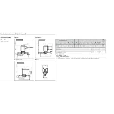 DANFOS SOLENOID VALVE 1/4 WELD EVR3