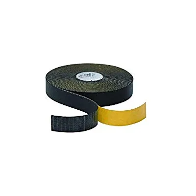 BLACK ISOLATED SELF-ADHESIVE TAPE ROLL 10M BLACK ISOLATED SELF-ADHESIVE TAPE ROLL 10M