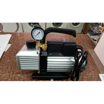 SIMPLE VACUUM PUMP WITH SOLENOID VACUUM METER SIMPLE VACUUM PUMP WITH SOLENOID VACUUM METER