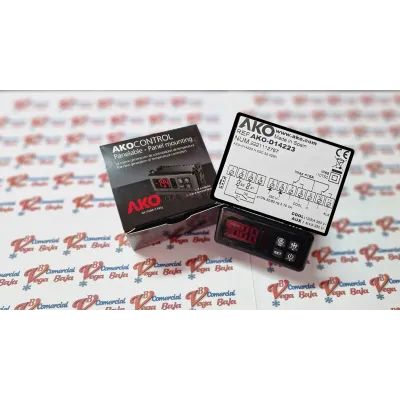 DIGITAL THERMOMETER THERMOSTAT AKO 14223 2 PROBES