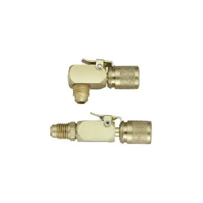 CONEXION RAPIDA CON CODO 1/4"H x 1/4"M  18-C