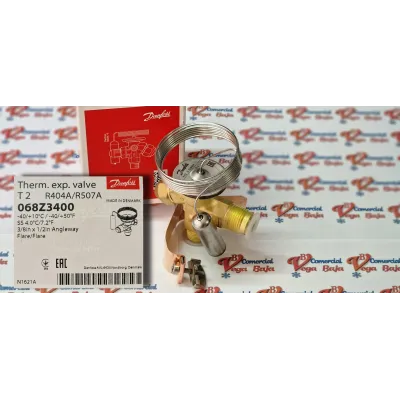 VALVULA EXPANSION T2 R404/R507a S/COMPENSADOR VALVULA EXPANSION T2 R404/R507a S/COMPENSADOR