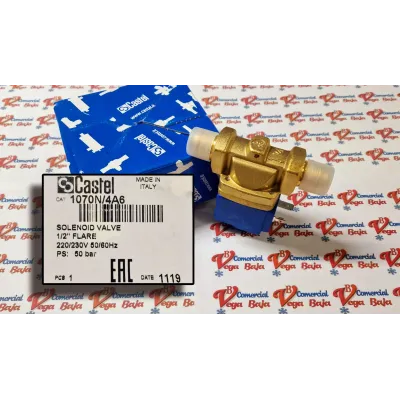 SOLENOID VALVE CASTEL 1/2 1070N/4A6 THREAD SOLENOID VALVE CASTEL 1/2 1070N/4A6 THREAD