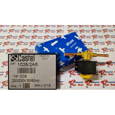 SOLENOID VALVE CASTEL 1/4 WELD 1028/2 SOLENOID VALVE CASTEL 1/4 WELD 1028/2