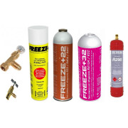 FREEZE REFRIGERANT GASES